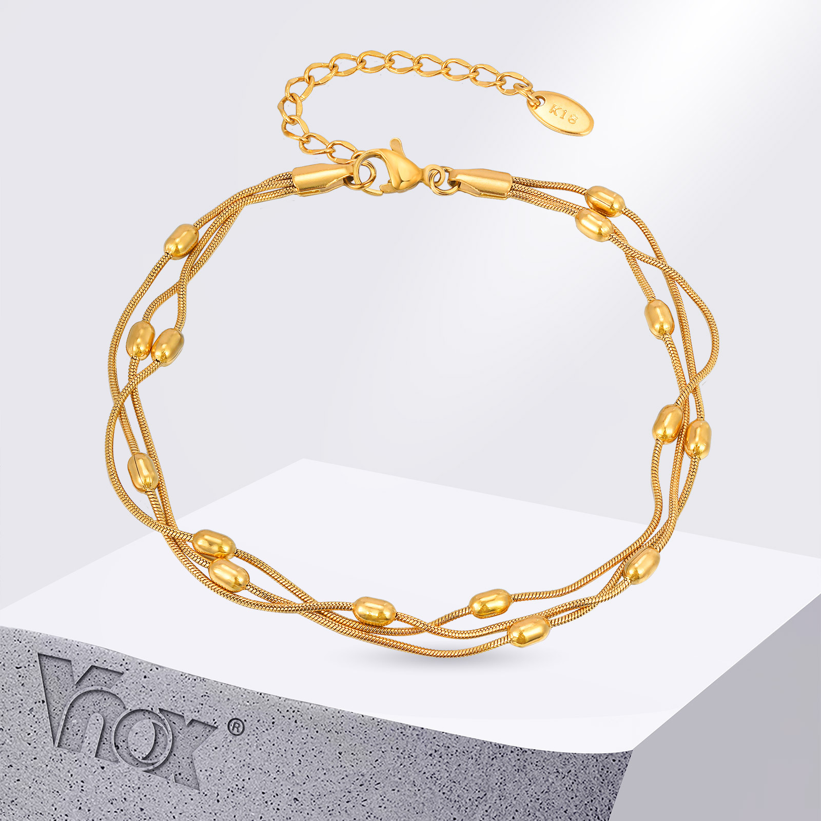 Jc Jewelry & Watches - Vnox 여름 스테인레스 스틸 여성을위한 3