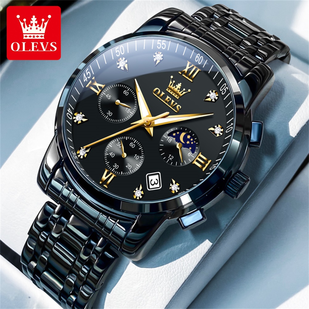 Jewelry Inspired Watches - OLEVS 인기 남성용 시계 스테인레스 스틸