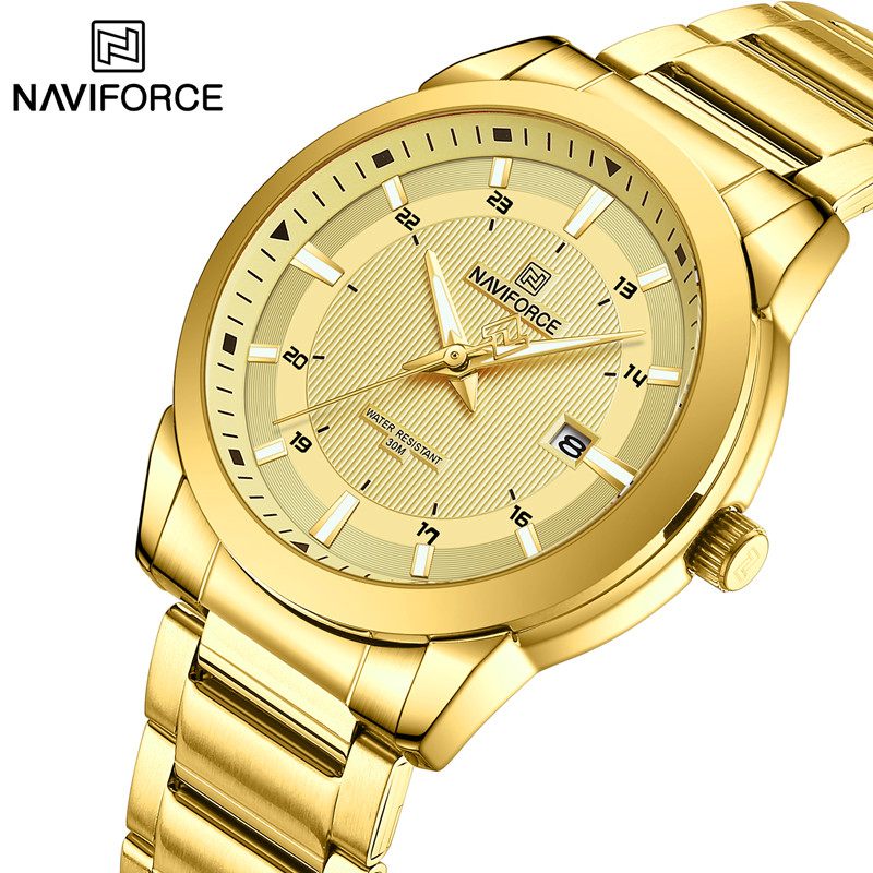 Jewelry Inspired Watches - 2024 최고 브랜드 NAVIFORCE 남성용 시계