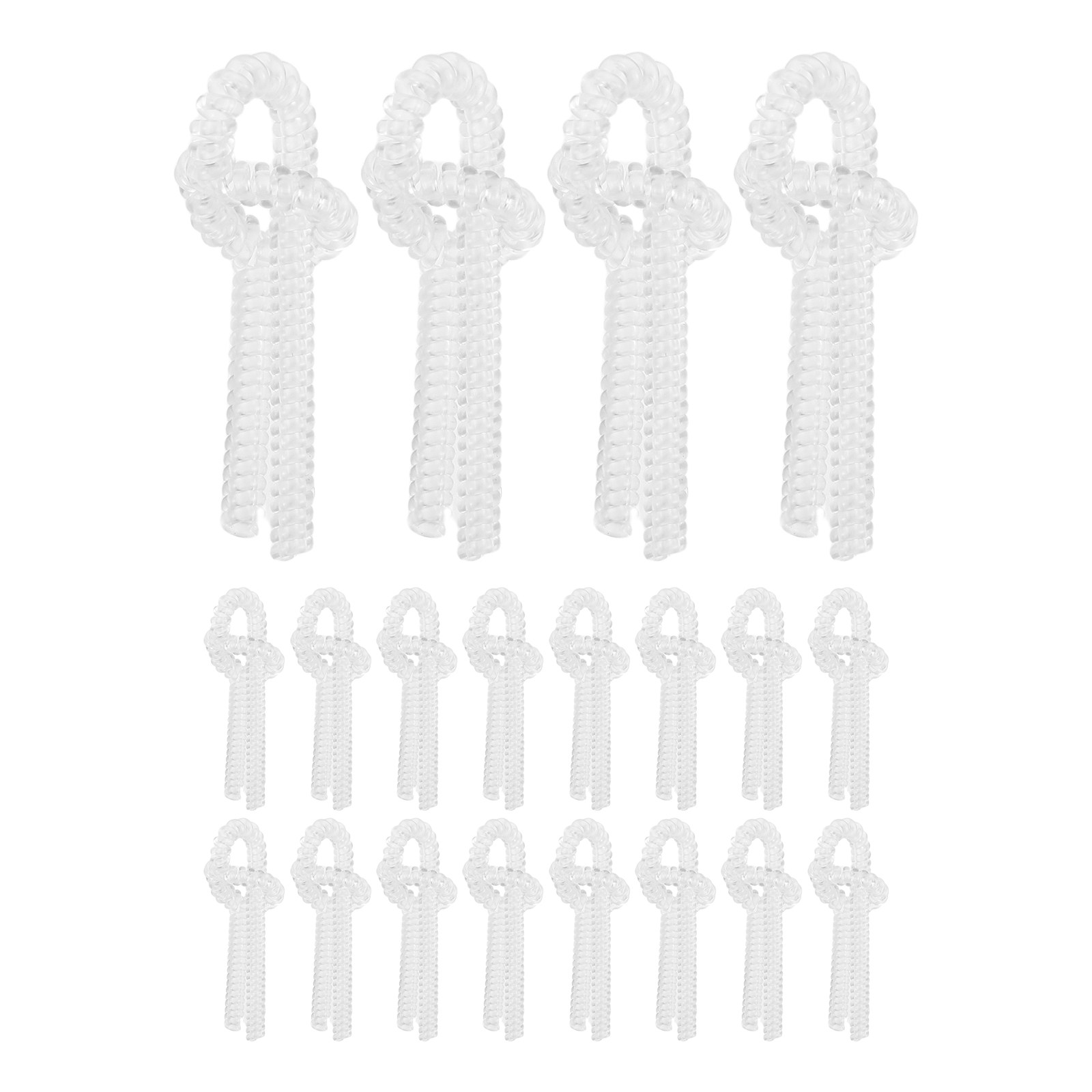 20개 투명 링 조절기, 보이지 않는 실리콘 링 사이저 - Jewelry Repair & Watches Photos 리뷰 및 가격