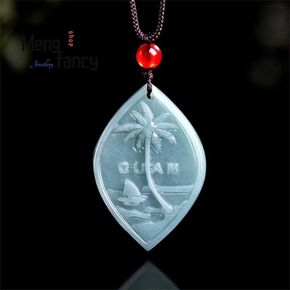 천연 A 등급 경옥 블루 워터 퍼시픽 괌 관광 기념품  - Pacific Jewelry & Watches Los Angeles 리뷰 및 가격