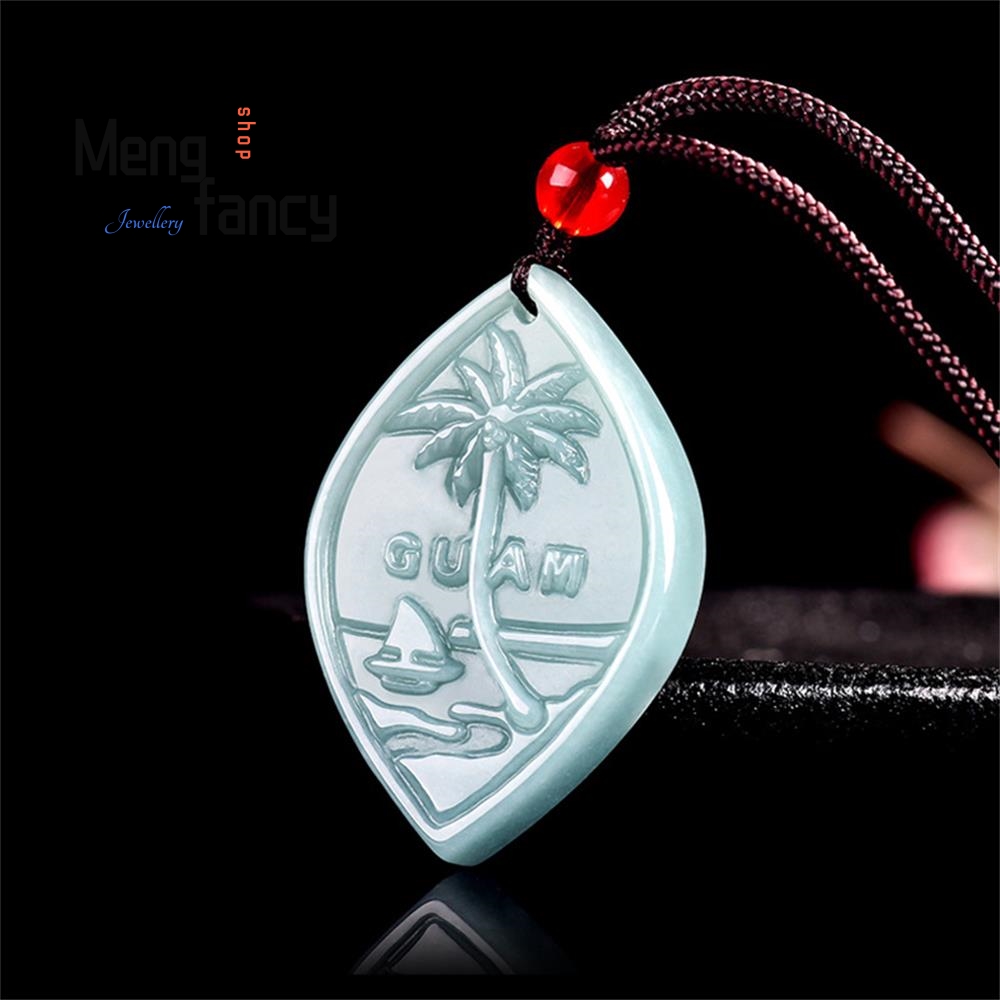 천연 A 등급 경옥 블루 워터 퍼시픽 괌 관광 기념품  - Pacific Jewelry & Watches Los Angeles 리뷰 및 가격