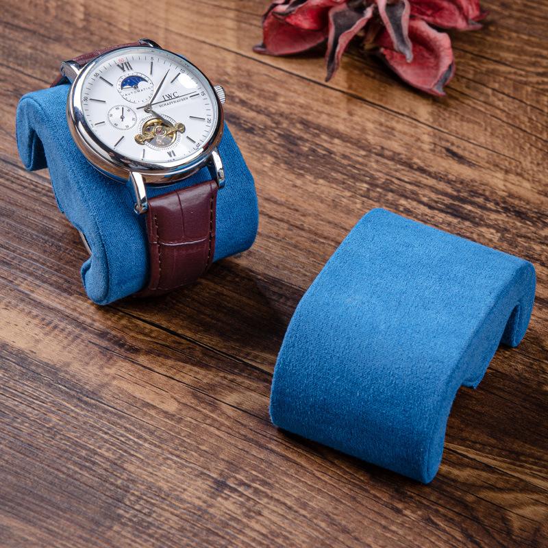 핫세일-시계 쿠션 시계 보관함 패드 부드러운 플란넬 보 - Jewelry Stand Watches 리뷰 및 가격