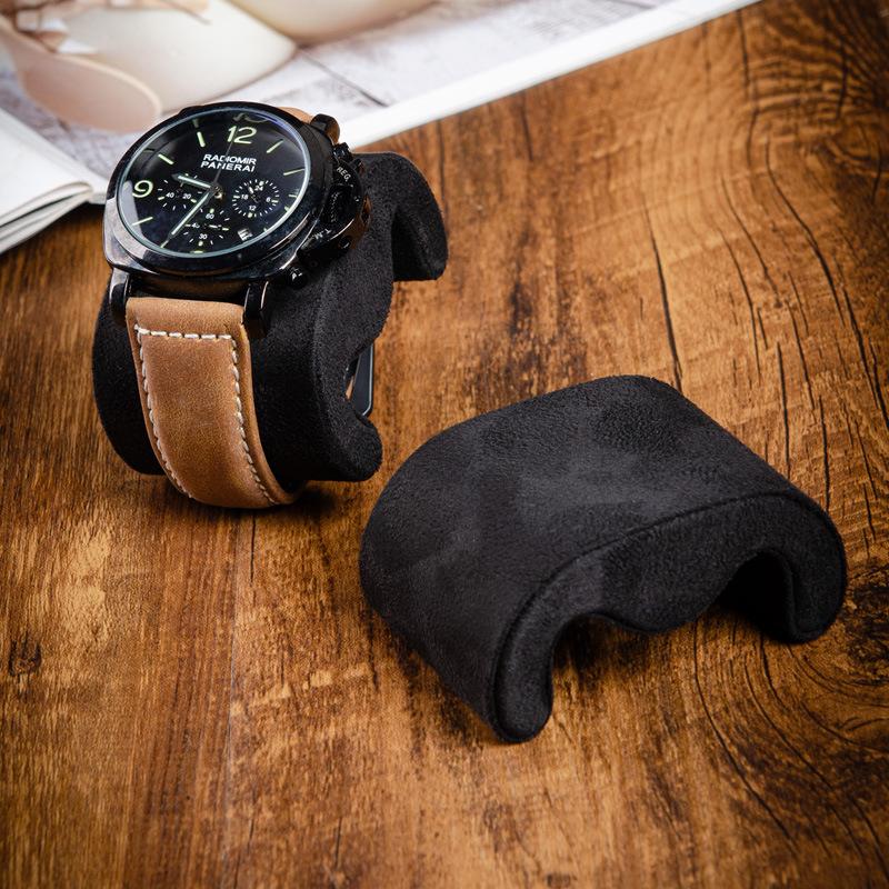 핫세일-시계 쿠션 시계 보관함 패드 부드러운 플란넬 보 - Jewelry Stand Watches 리뷰 및 가격