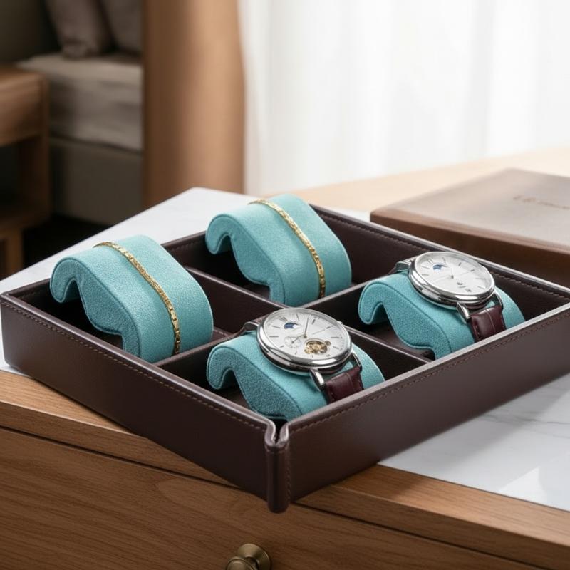 *시계 쿠션 시계 상자 패드 부드러운 플란넬 보석 디스 - Jewelry Stand Watches 리뷰 및 가격