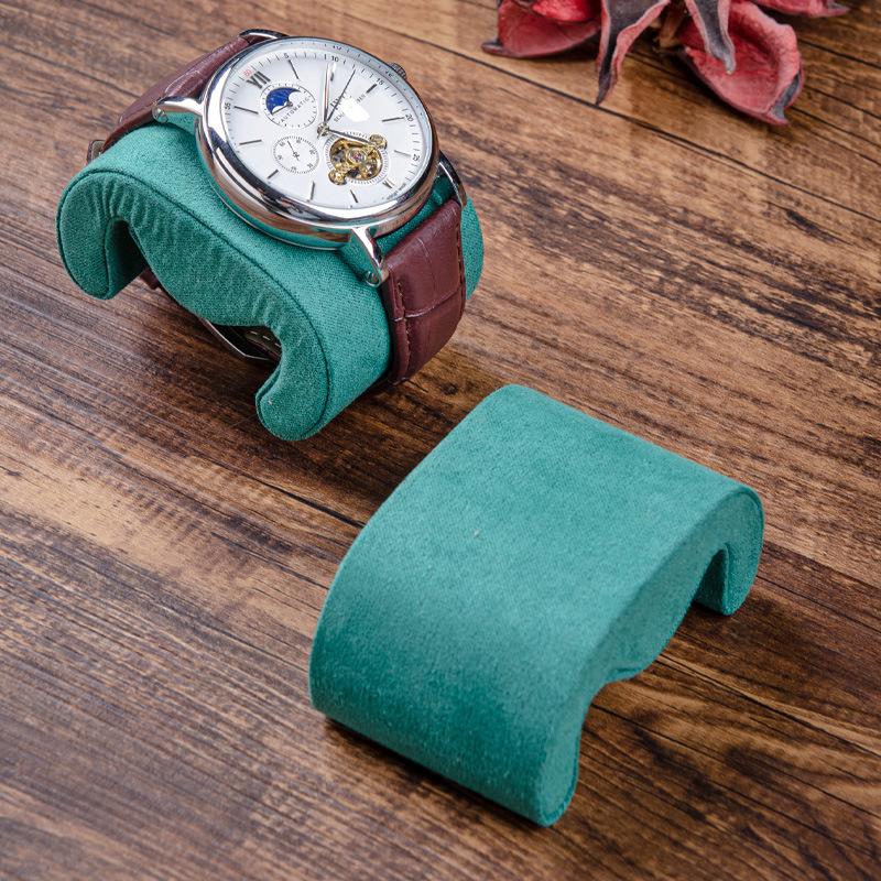 *시계 쿠션 시계 상자 패드 부드러운 플란넬 보석 디스 - Jewelry Stand Watches 리뷰 및 가격