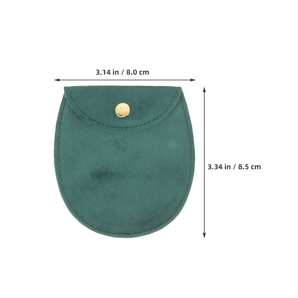 10Pcs 두꺼운 양면 천 시계 보관 가방 스냅 버튼  - Jewelry Watches & Accessories 리뷰 및 가격