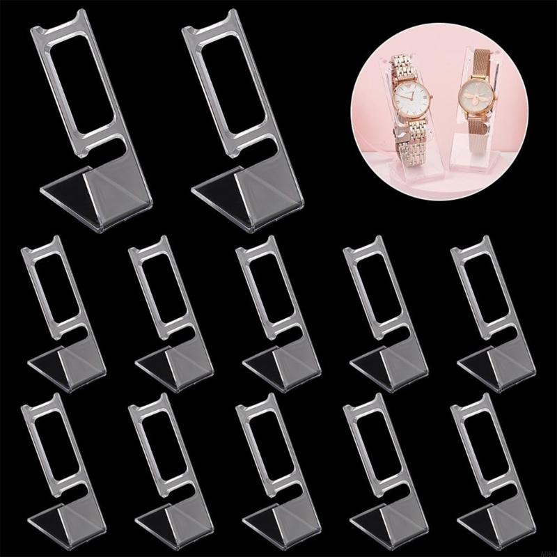 간단한 명확한 아크릴 시계 디스플레이 랙 다목적 보석  - Are Watches Jewelry Or Accessories 리뷰 및 가격
