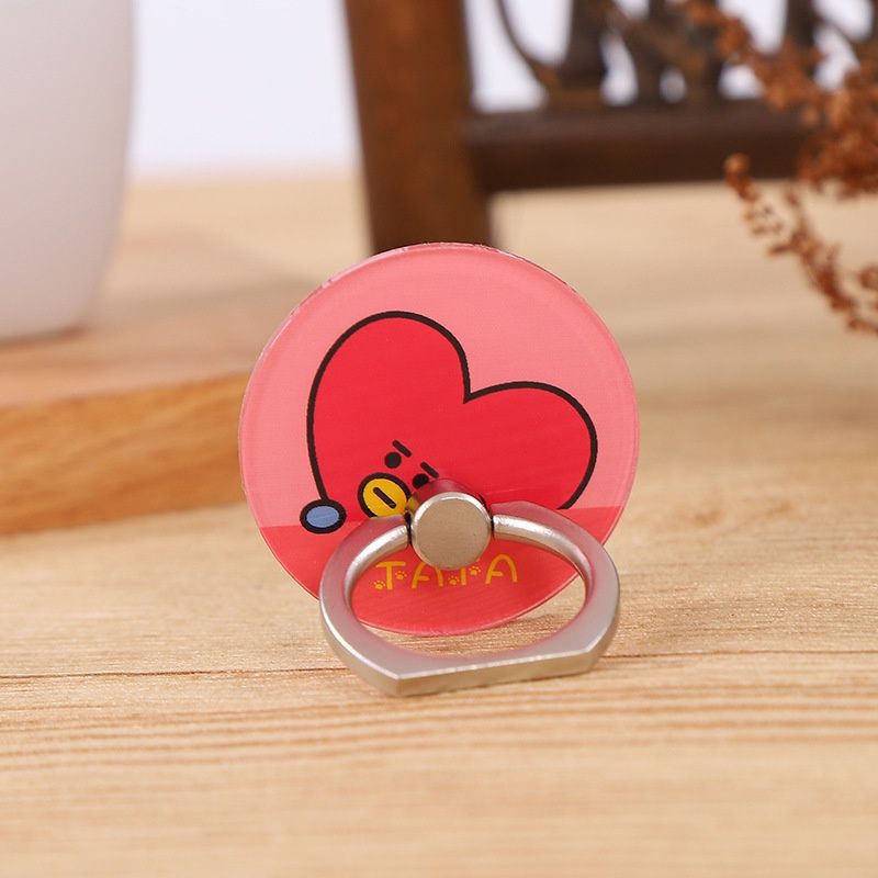 BT21 만화 귀여운 강력 접착식 폰 홀더 카와이 유니 - Couple Ring Set 리뷰 및 가격