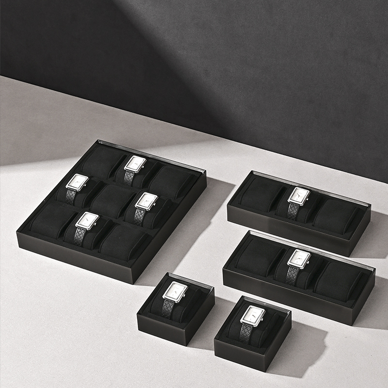 우드텐 시계 진열대 시계 카운터 마이크로파이버 시계 진 - Jewelry Stand Watches 리뷰 및 가격
