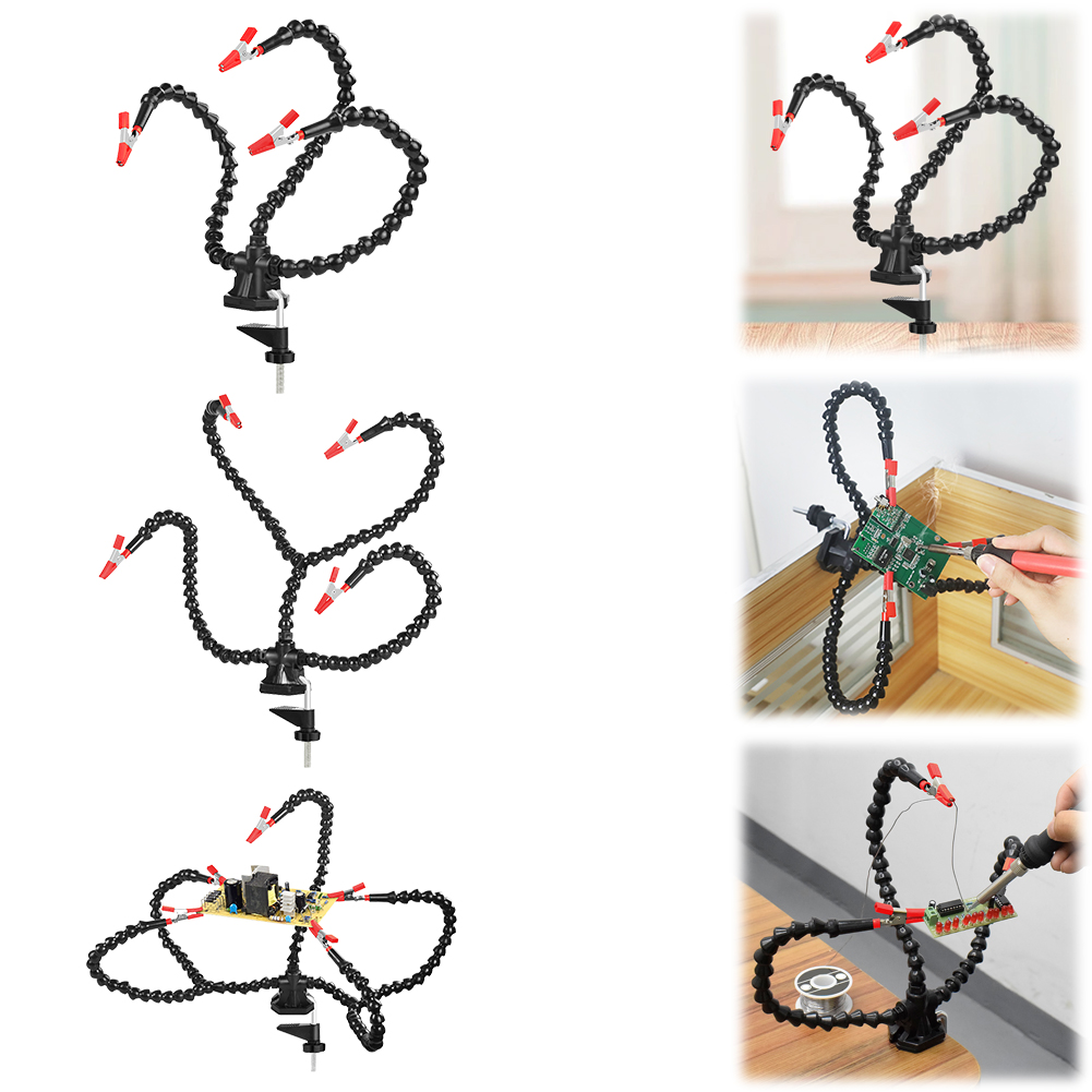 데스크 클램프 납땜 세 번째 손 도구 3/4/5 Pcs - Jewelry Repair & Watches Photos 리뷰 및 가격