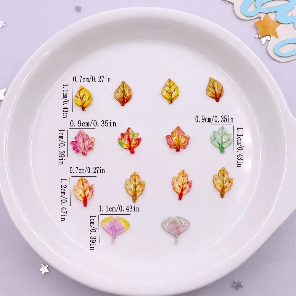 50pcs 혼합 수지 미니 크리스탈 다채로운 단풍 나무 - Paradise Jewelry & Watches Llc 리뷰 및 가격