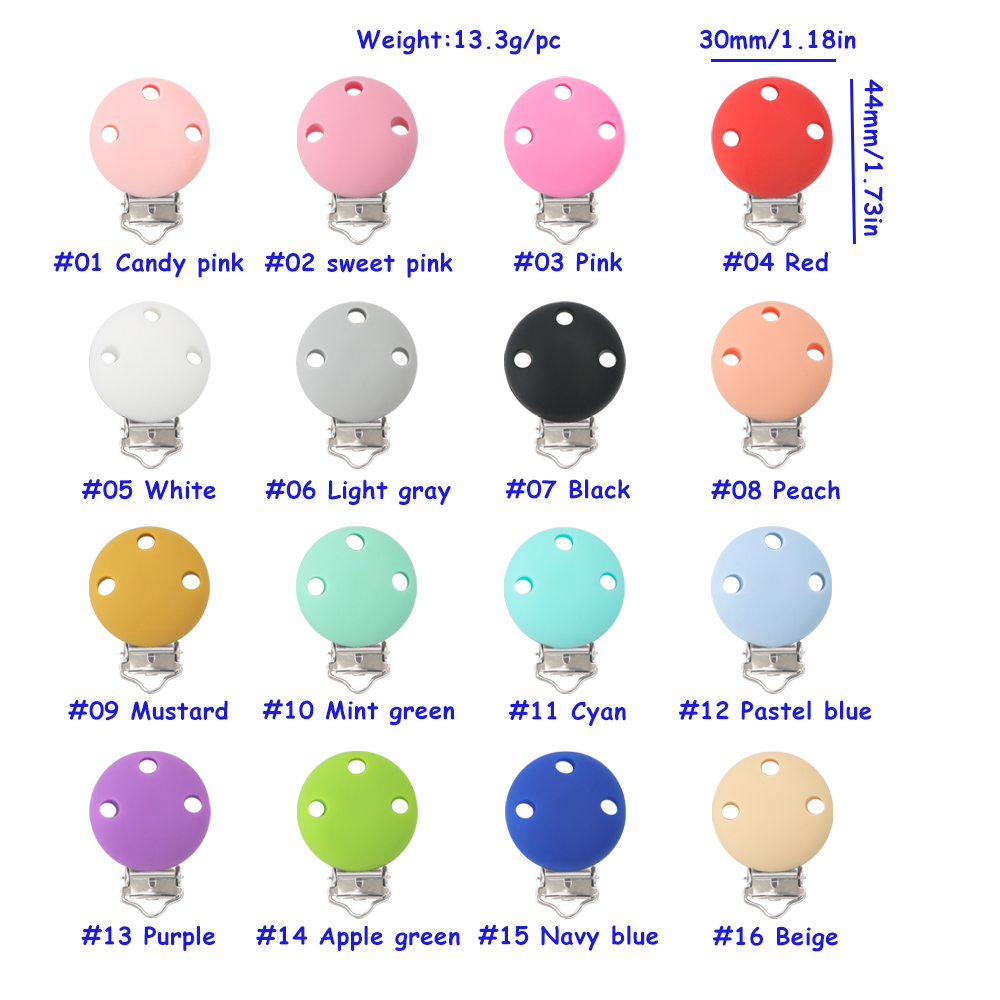 둥근 모양 아기 실리콘 클립, DIY 젖꼭지 체인, 쥬 - Pacific Jewelry & Watches Los Angeles 리뷰 및 가격