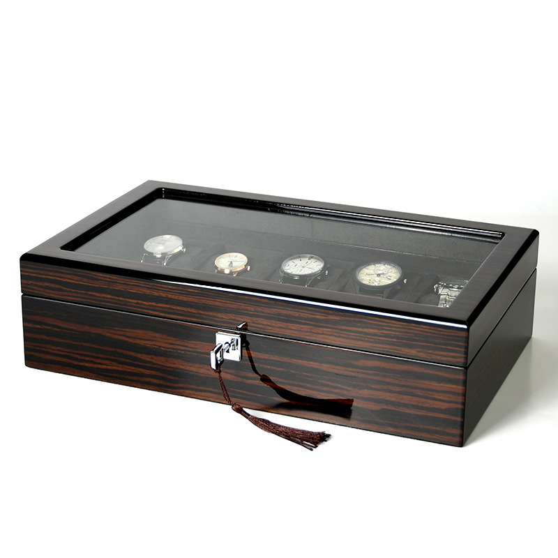 Hxl 나무 피아노 래커 다중 위치 시계 상자 보석 보 - Jewelry Watches & Accessories 리뷰 및 가격