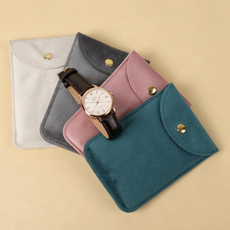 휴대용 시계 보관 파우치 여행 출장용 긁힘 방지 부드러 - Jewelry Watches & Accessories 리뷰 및 가격