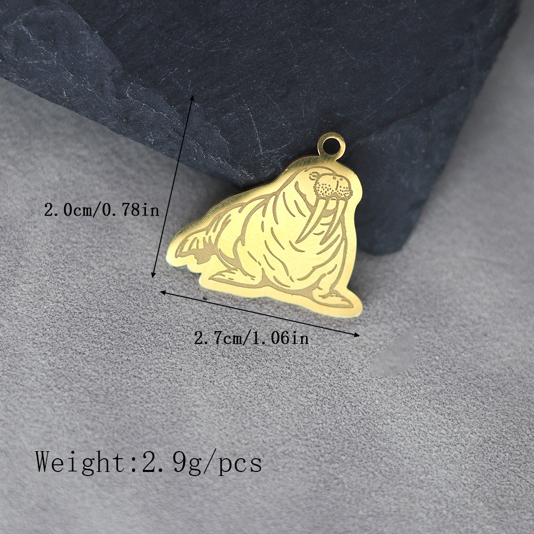 귀여운 통통한 태평양 해마 바다 동물 참, DIY 귀걸 - Pacific Jewelry & Watches Los Angeles 리뷰 및 가격