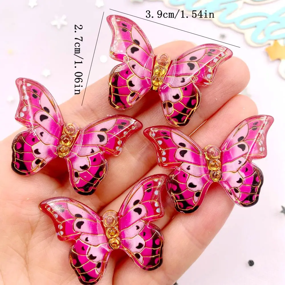 10pcs 다채로운 아름다운 나비 인형 플랫 백 라인  - Paradise Jewelry & Watches Llc 리뷰 및 가격