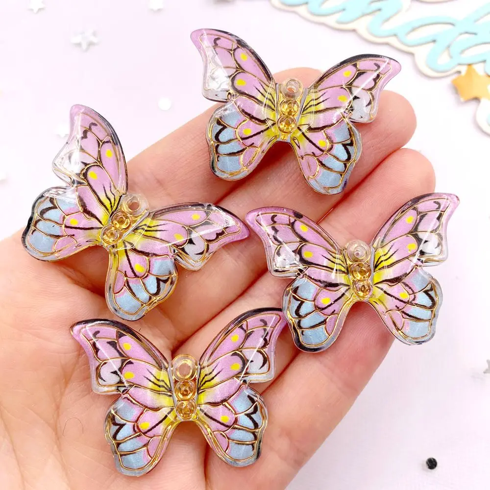 10pcs 다채로운 아름다운 나비 인형 플랫 백 라인  - Paradise Jewelry & Watches Llc 리뷰 및 가격
