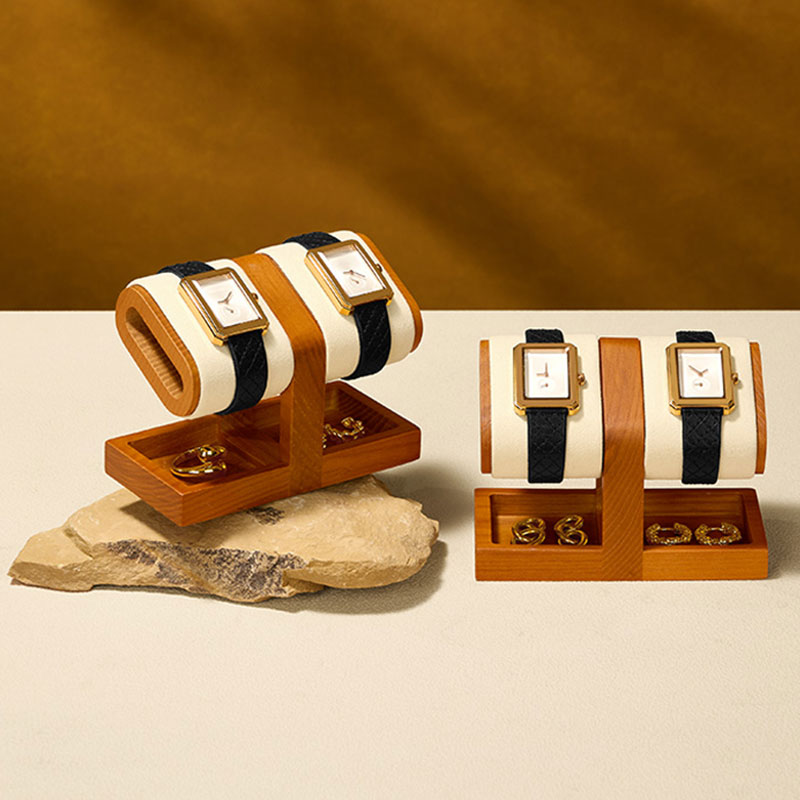 우드텐 시계 진열대 나무 시계 랙 디스플레이 보관대 반 - Jewelry Stand Watches 리뷰 및 가격