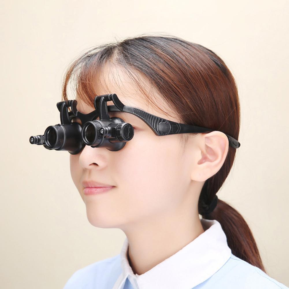 10-25X 헤드웨어형 확대경 LED 조명 포함 보석  - Jewelry Repair & Watches Photos 리뷰 및 가격