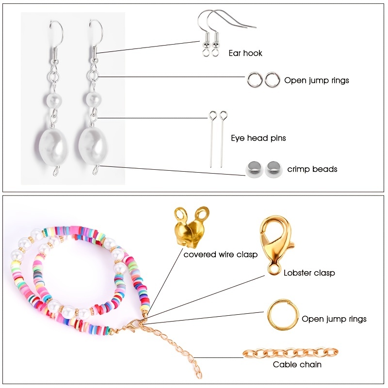 1420개 1박스 쥬얼리 부자재 세트 귀걸이 만들기 키 - Jewelry Repair & Watches Photos 리뷰 및 가격