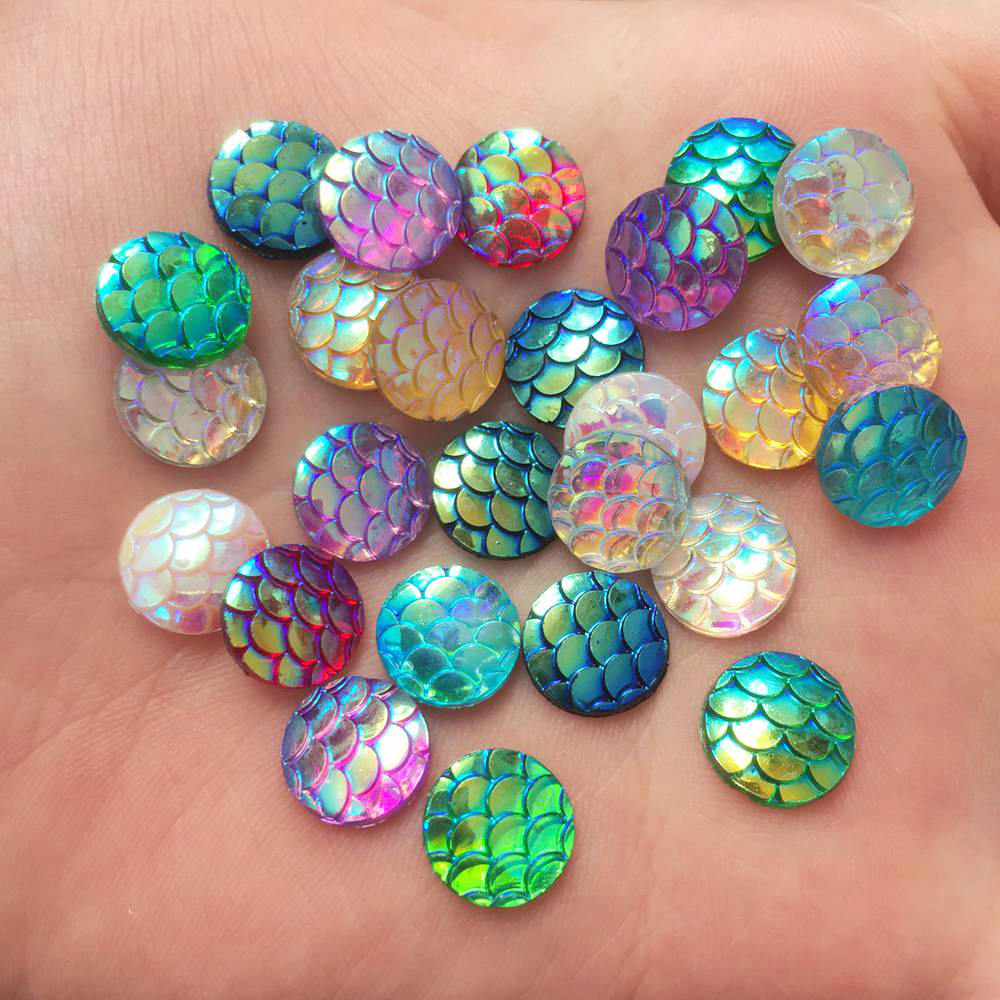 반짝 이는 100Pcs AB 수지 10mm 라운드 뱀  - Paradise Jewelry & Watches Llc 리뷰 및 가격